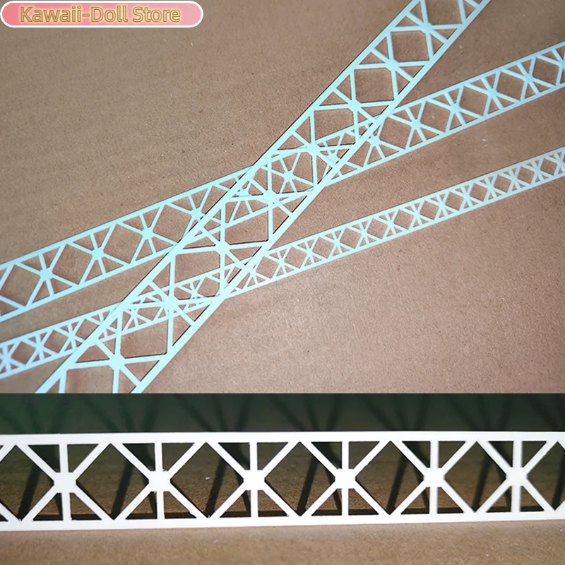 Ho N Z 1/87 64 50 Schaal Model Hek Gebouw Voor Landschap Zand Spoorweg Spoorweg Reling Trein Layout Landschapsarchitectuur Accessoires