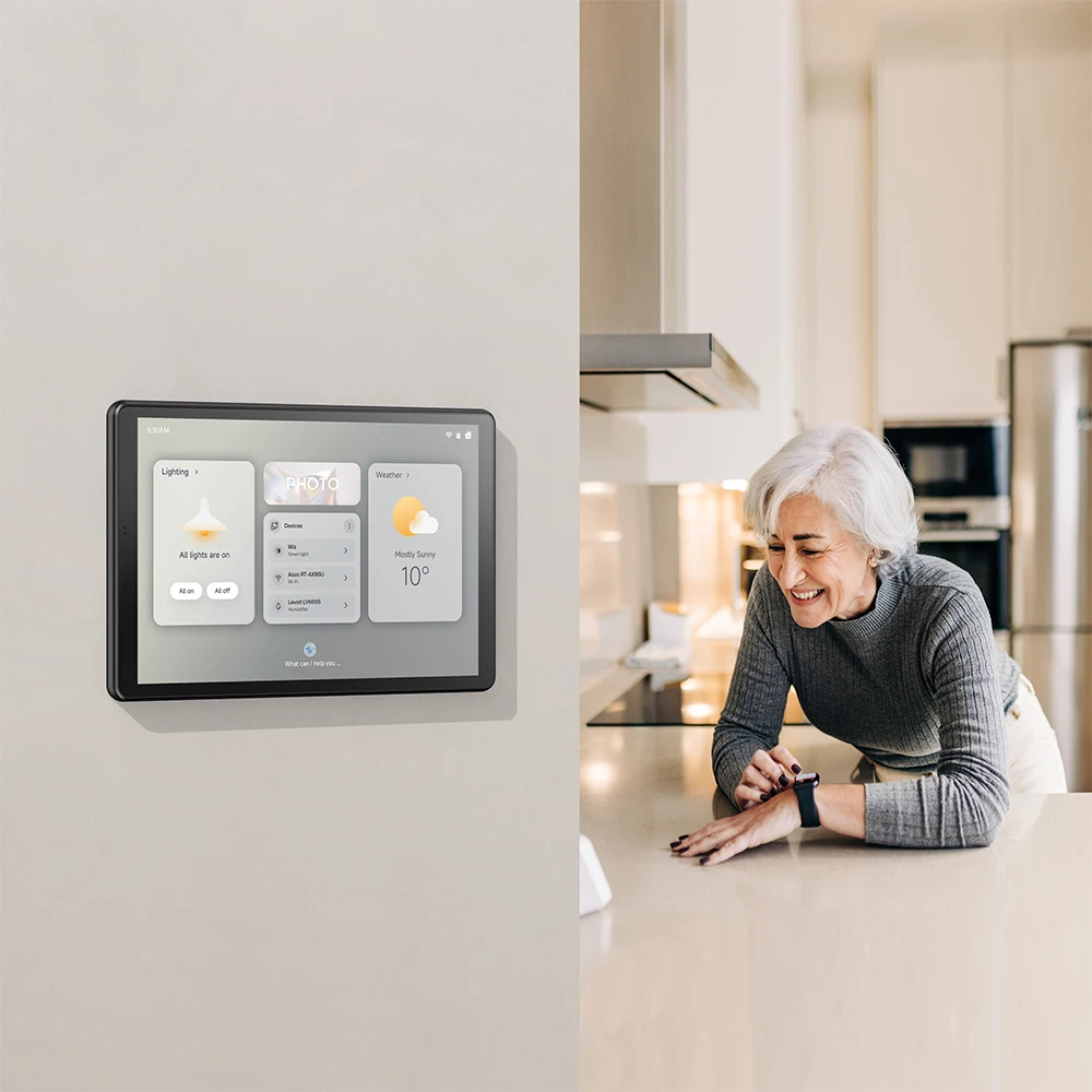 

Mounted Tablet Poe Android Wall Panel Android Tablet Front Nfc Android Poe Smart Home Control Panel