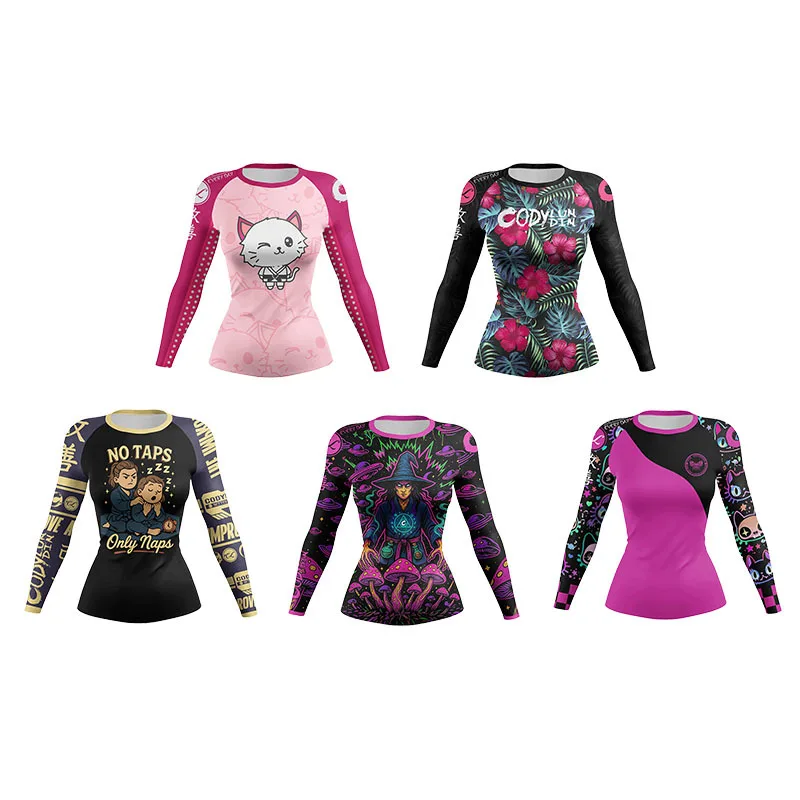 Dames MMA Compressie Sport T-s - Yoga Fitness Jiu Jitsu recensie en prijs