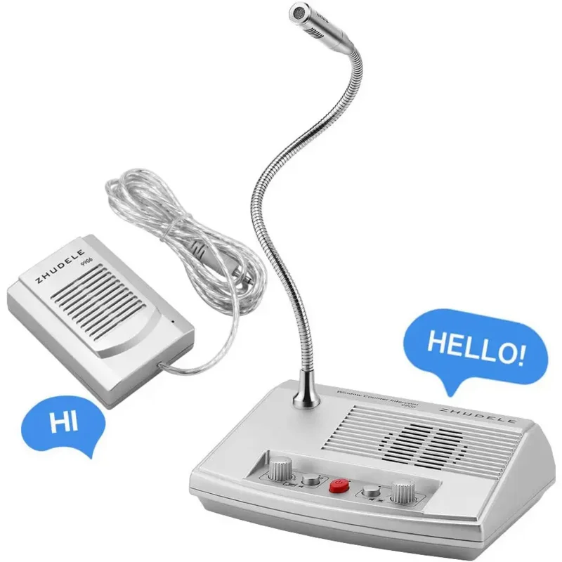 Dual Way Speaker Interphone, Audio Record, Anti-Interference, Window Intercom System, Vidro, Microphon