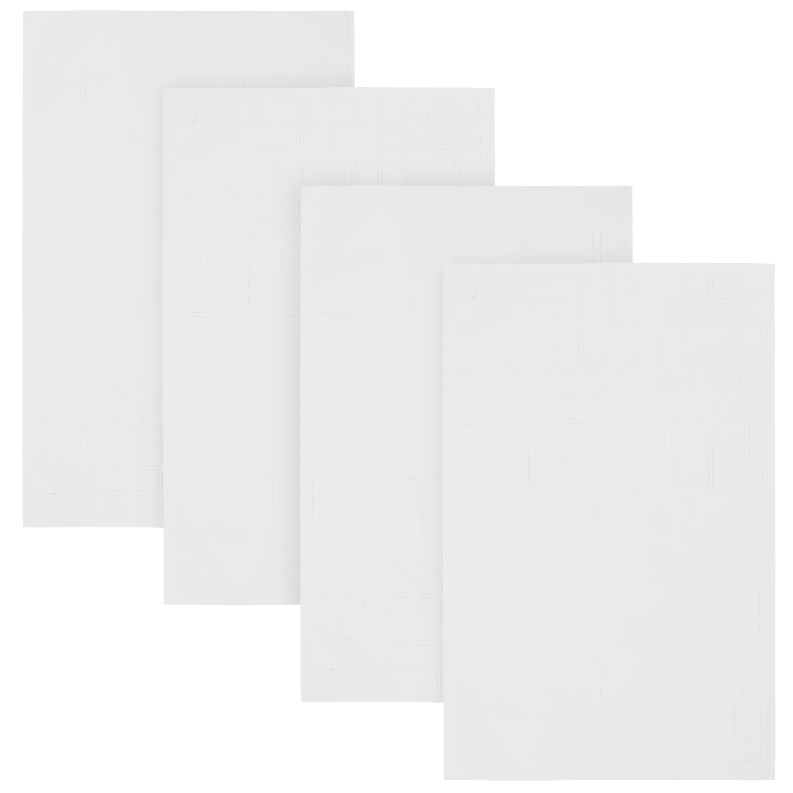 4Pcs Blackout Stickers EVA Light Blocking Decorative Patches LED Shading Cover Practical Self Adhesive