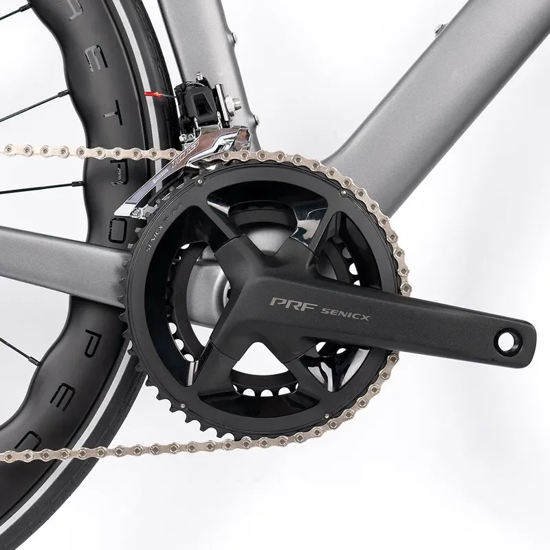 Jite R15pro 3rd Gen Himano R7120 24 Speed Oil Disc Carbon Road Bike Wheelset Internal Cable Routing