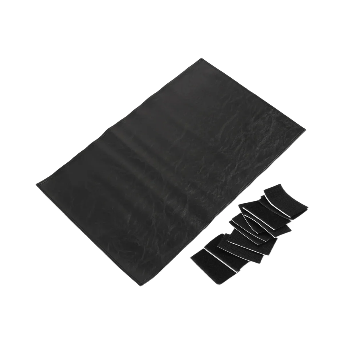 A62X واقي مسند الرأس من الجلد الصناعي غير القابل للانزلاق لكرسي الكرسي، غطاء مسند الرأس لأغطية الأثاث باللون الأسود