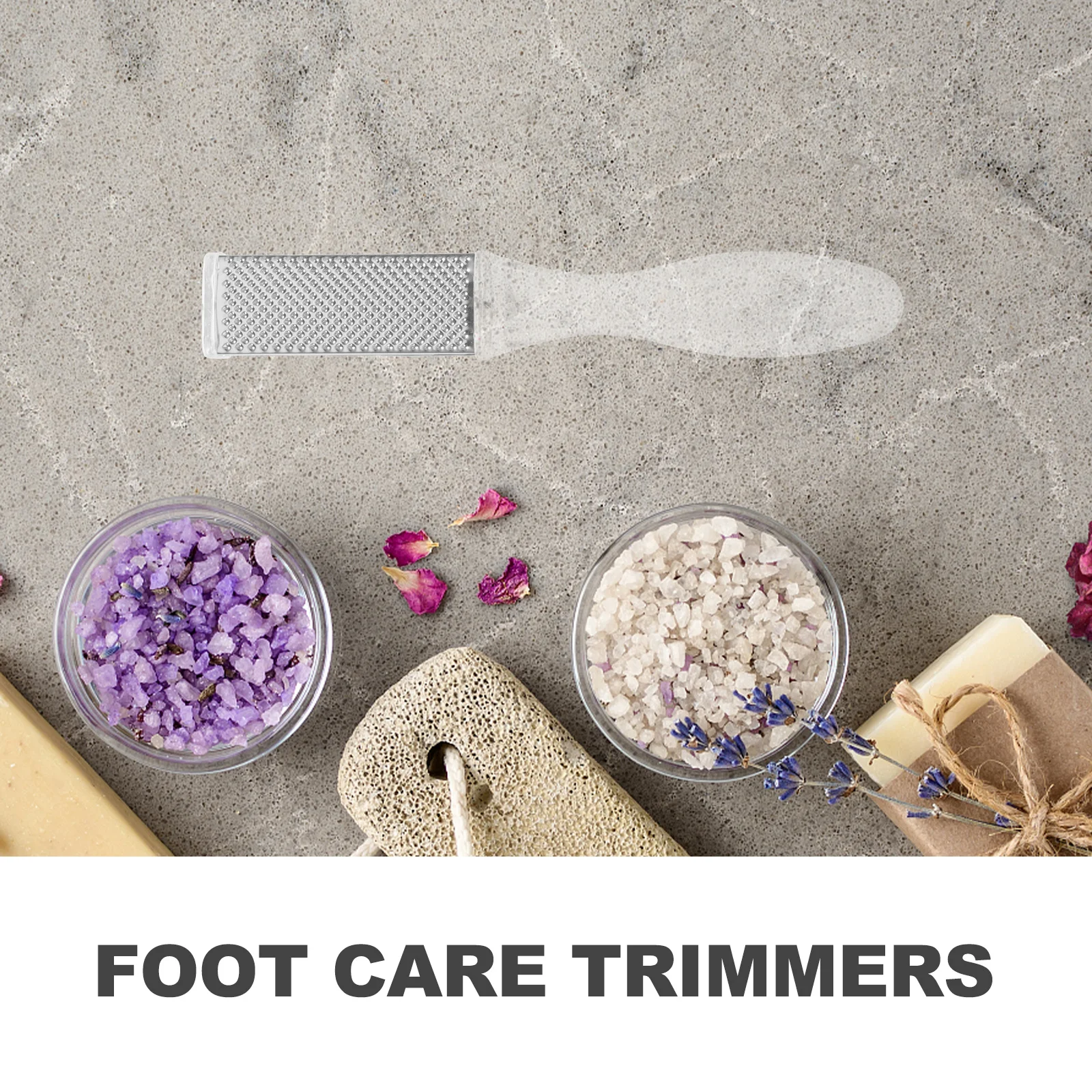 

4Pcs Foot Callus Removers Metal Foot Care Tools Effective Dead Skin Removers Heel Repair File Safe Pedicure Supplies