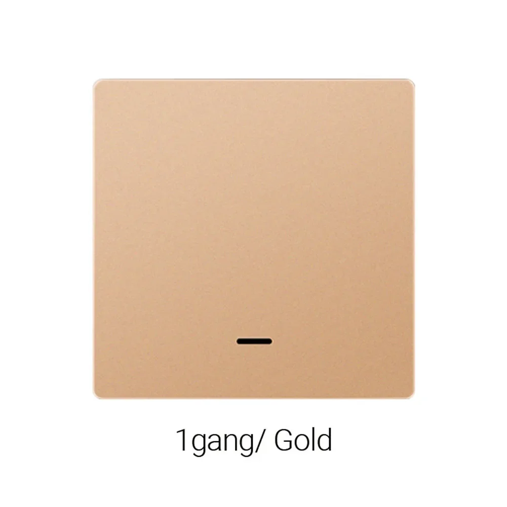 WiFi Smart Glass Panel Switch with Touch Control For Remote Lighting 2 4GHz WiFi No Power Supply Installation Required