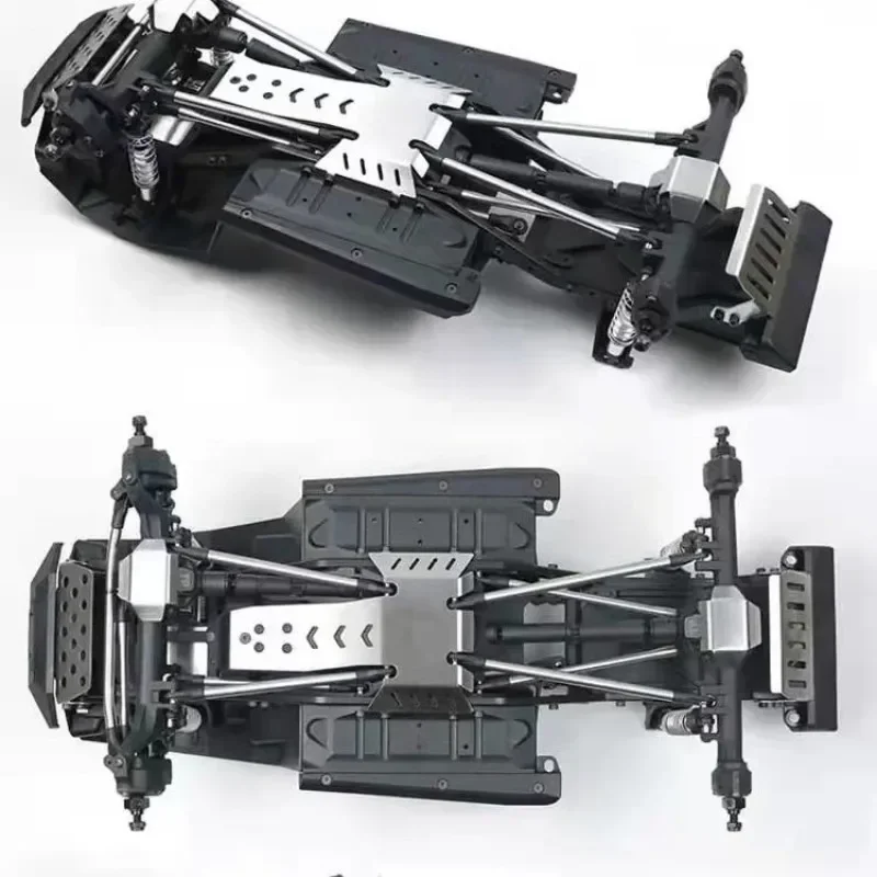 

For Vp Vs4-10 Phoenix Kit 1/10 Performance Off-road Climbing Vehicle Metal Chassis Armor Vps09007 Chassis Armor