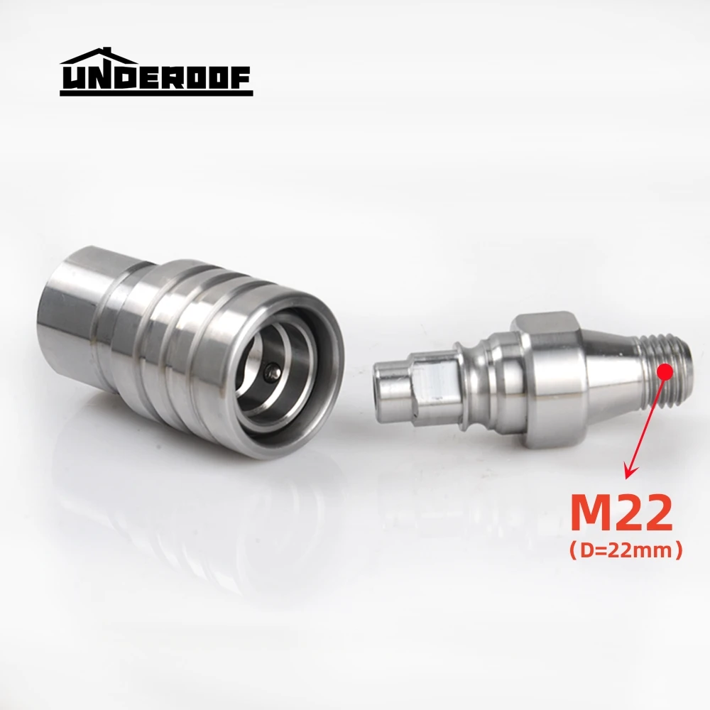 Underoof-anti-lock Adaptador de Liberação Rápida M22 Núcleo de Diamante Brocas Concreto Molhado e Seco Núcleo de Perfuração Acessórios Máquina