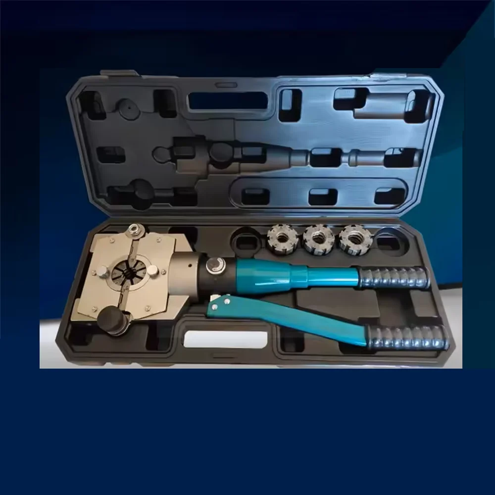Portable tube press machine for automotive air conditioning, manual hydraulic tube press machine, crimping pliers, beer tube mac