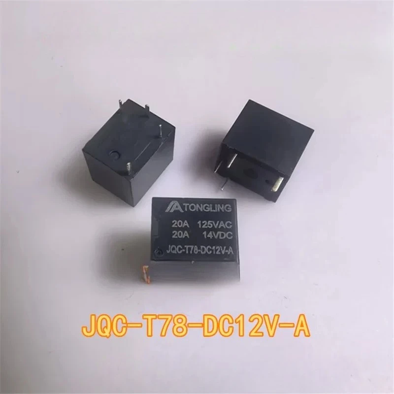 10PCS/LOT  JQC-T78-DC12V-A    20A Electroacoustic Device