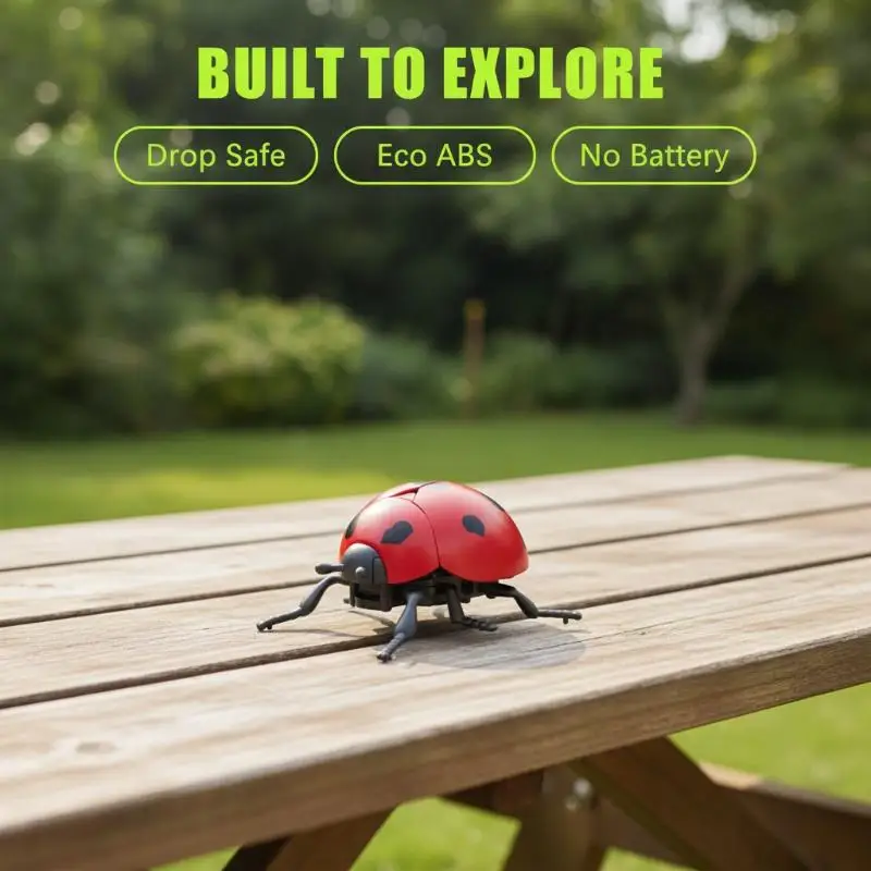 Simulation Insect Wind Up Toys 1/3/7Pcs Cute Ladybug Bee Beetle Clockwork Toys for Kids Birthday Gifts Party Bag Stuffers Decor