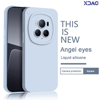 Phone Case for Honor Magic6 Magic5 Magic4 Magic3 Magic 6 5 4 3 Pro Lite Ultimate 5G Angel Eyes Square Liquid Silicone Back Cover
