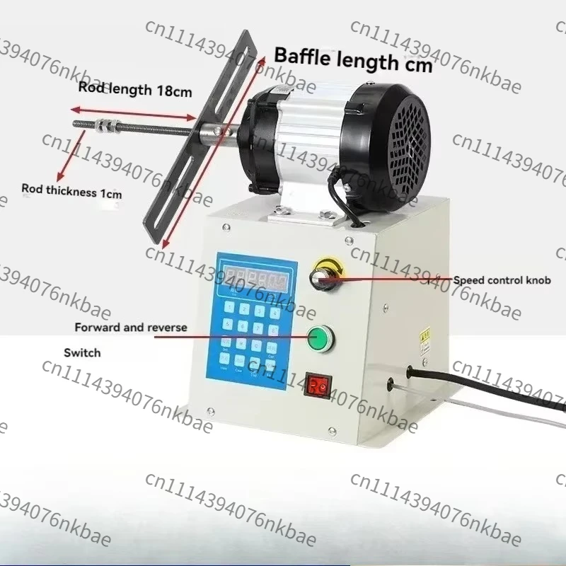 Heavy Duty 800W 220V Motor Winding Machine, Automatic Coil Calculator for Electric Fan & Water Pump Rewinding Repair Work