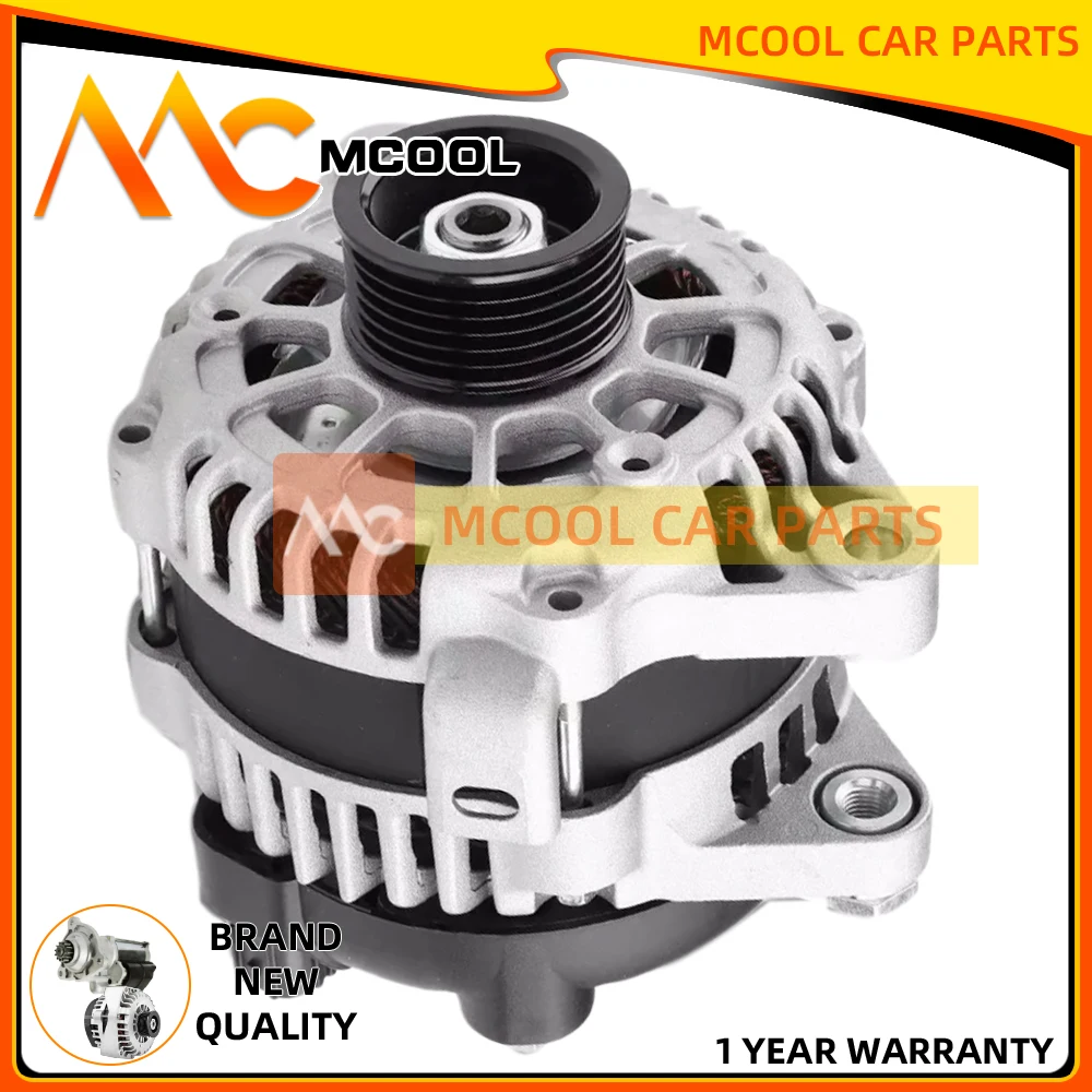 150A 12V  Alternator for Hyundai Santa Fe 10-12 Kia Sorento 10-14 V6 3.5L 6-Groove  373003C610, 8400206 37300-3C610