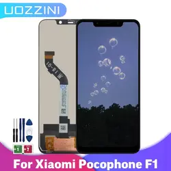 100% Tested LCD For Xiaomi Pocophone F1 LCD Touch Screen Digitizer Assembly Replacement Part For For Xiaomi POCO F1 Display