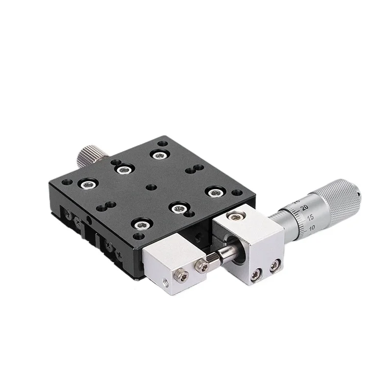 X-axis manual displacement platform, for precision fine-tuning optical slide table, one-dimensional movement LX40/60/80/90/125