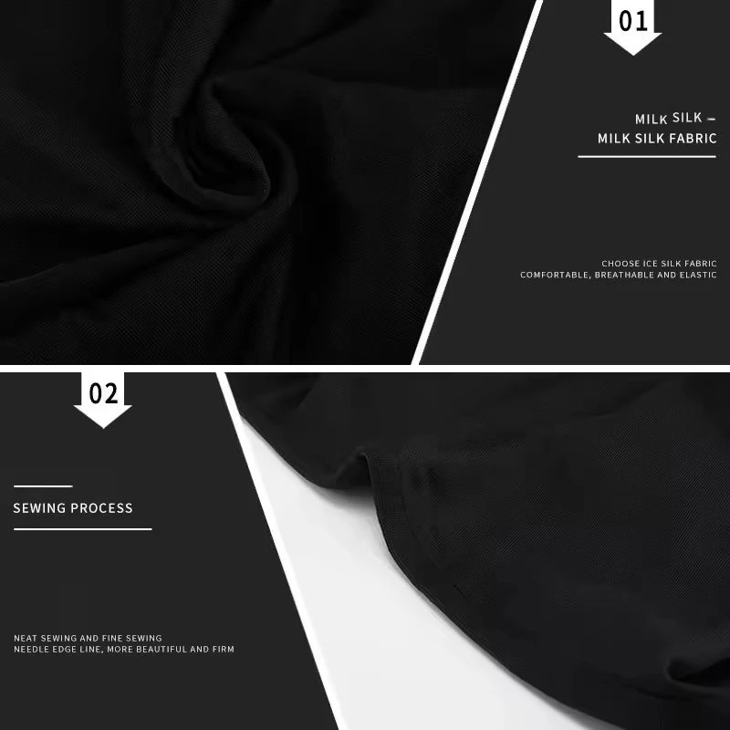 قناع الوجه الكامل الواقي من الشمس من الحرير الجليدي لصيد الأسماك في الهواء الطلق والدراجات النارية المقاوم للرياح والأشعة فوق البنفسجية قناع بالاكلافا الأسود