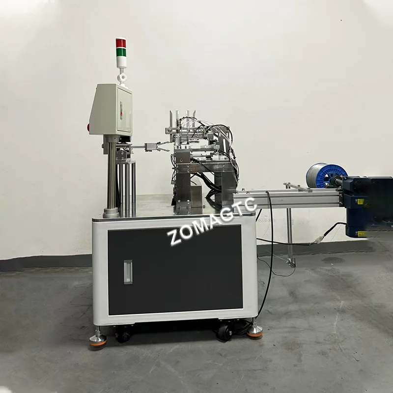 Automatische Doek Hang Tag String Machine Bespanknop Hang Tag Staaldraad Draaimachine