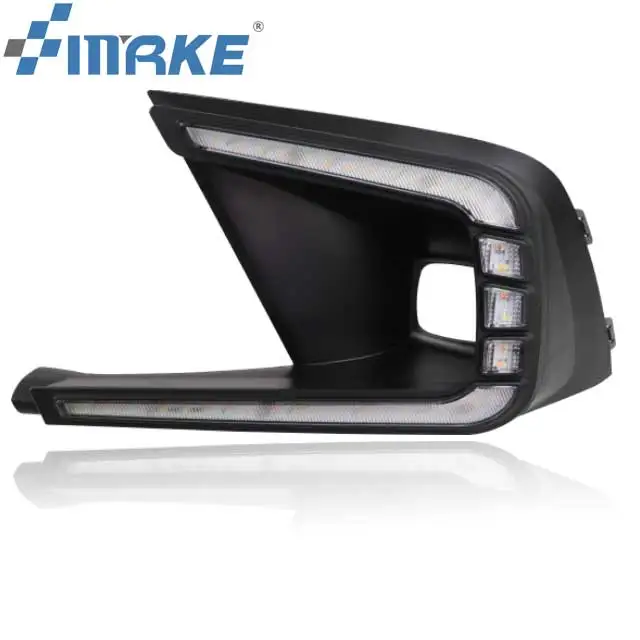 Smrke Led Drl Daytime Running Light For Honda Civic 2021 2022  Fog Lamp Drl Daylight