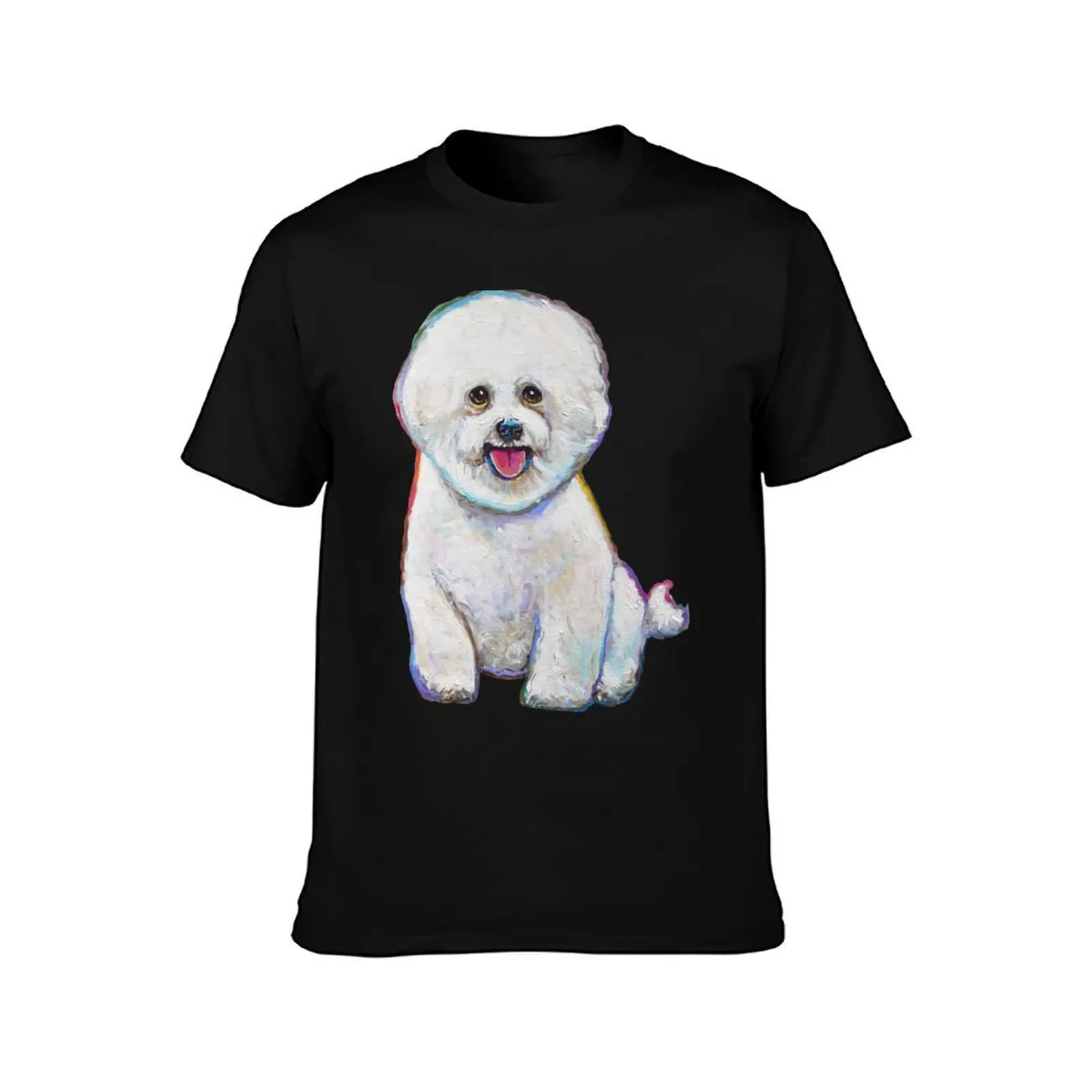 Cute and Floofy Bichon Frise by Robert Phelps T-Shirt UV Sun Protection Tee Shirt