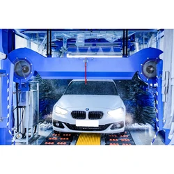 360 Intelligent Automatic Touchfree Automatic Car Wash Machine Fully Automated with Brush Rollover Tunnel Car Washer