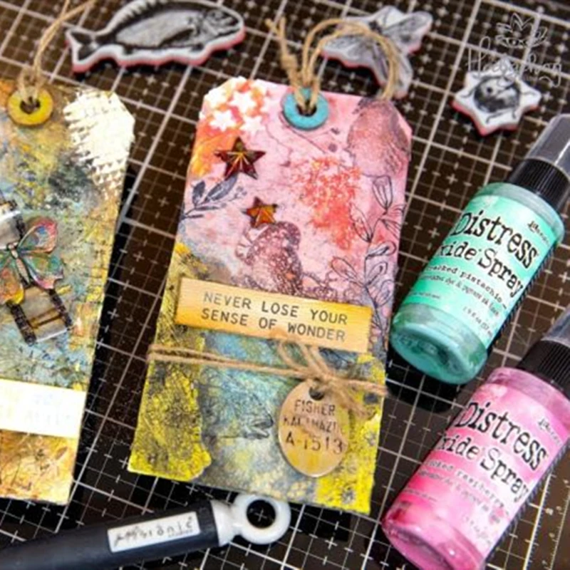 Distress Oxide Spray Tim Holtz Oxide Water-based Retro Spray Watercolor Paint Hand Account Paint Painting Spray Paint