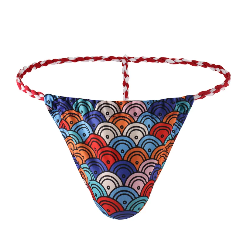Men's Sexy Thongs String Homme Japanese Gay Gay Underwear Low-Rise Sumo Jockstrap Panties Cueca Tanga Low Waist Jock Strap