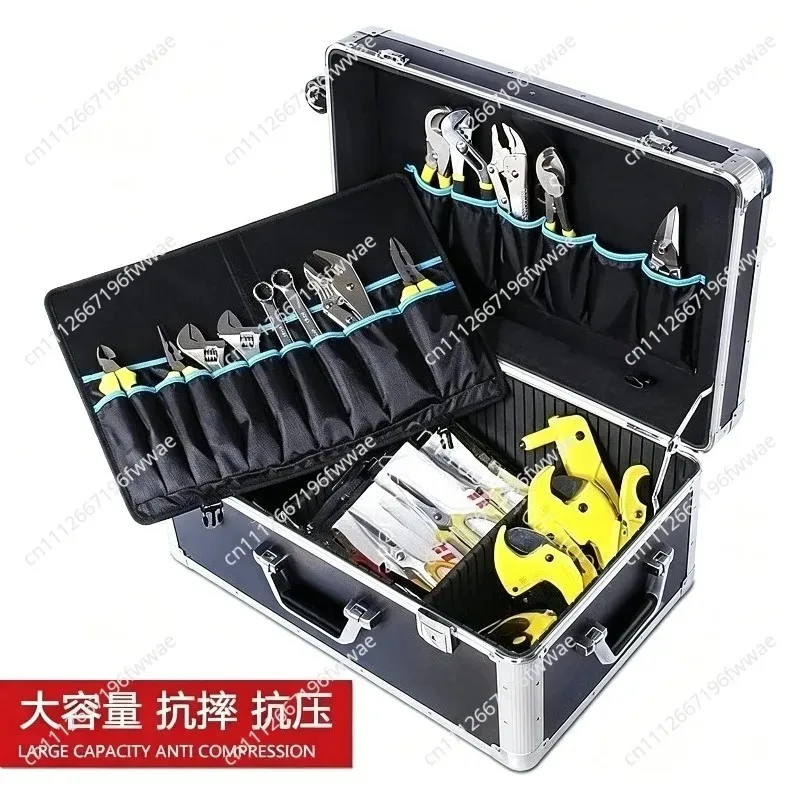 For Aluminum alloy box, trolley tool box, hardware multi-functional equipment box