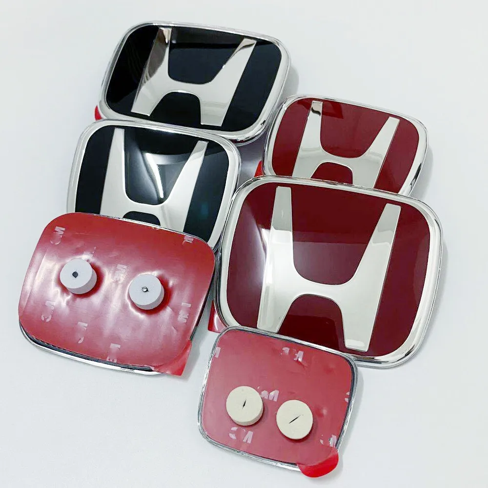 1 قطعة ل H شعار شارة عجلة القيادة شعار اكسسوارات هوندا سيارة هود شواء الخلفي الجذع صالح مدينة أكورد صالح VEZEL HRV أوديسي