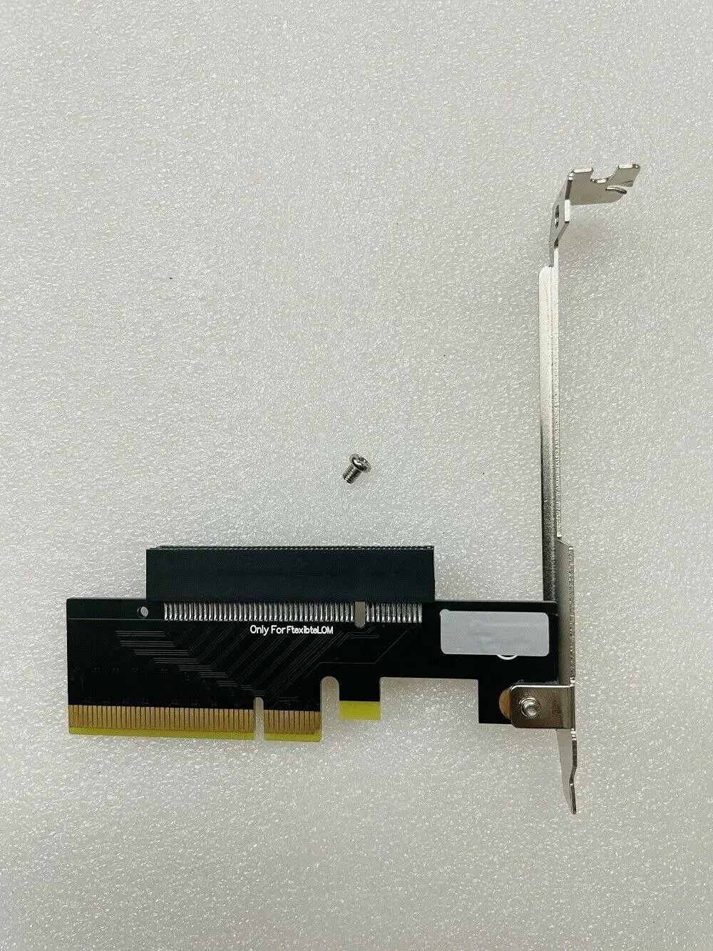 PCIe X8 Riser card for FlexibleLOM 331FLR 530FLR 366FLR 560FLR 561FLR 544FLR 544FLR with bracket