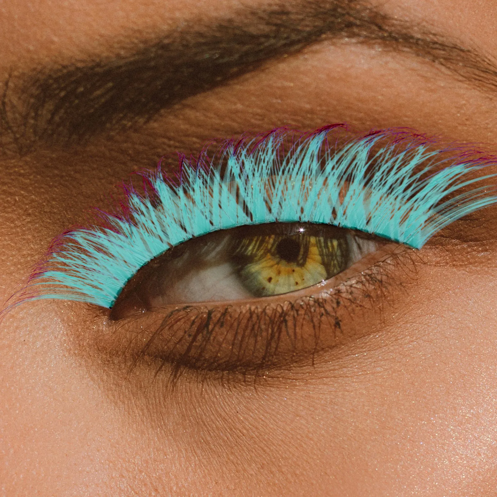 

5 Pairs False Eyelashes Colorful Short Colored Extensions Lightweight Natural Curly Fake lashes Makeup Accessories