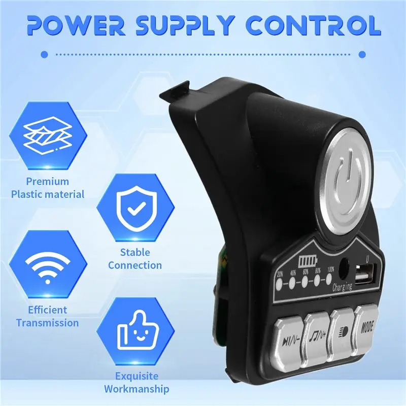 A95E-4X Children's Electric Motorcycle Central Control HB12V Music Player Motherboard Control Board