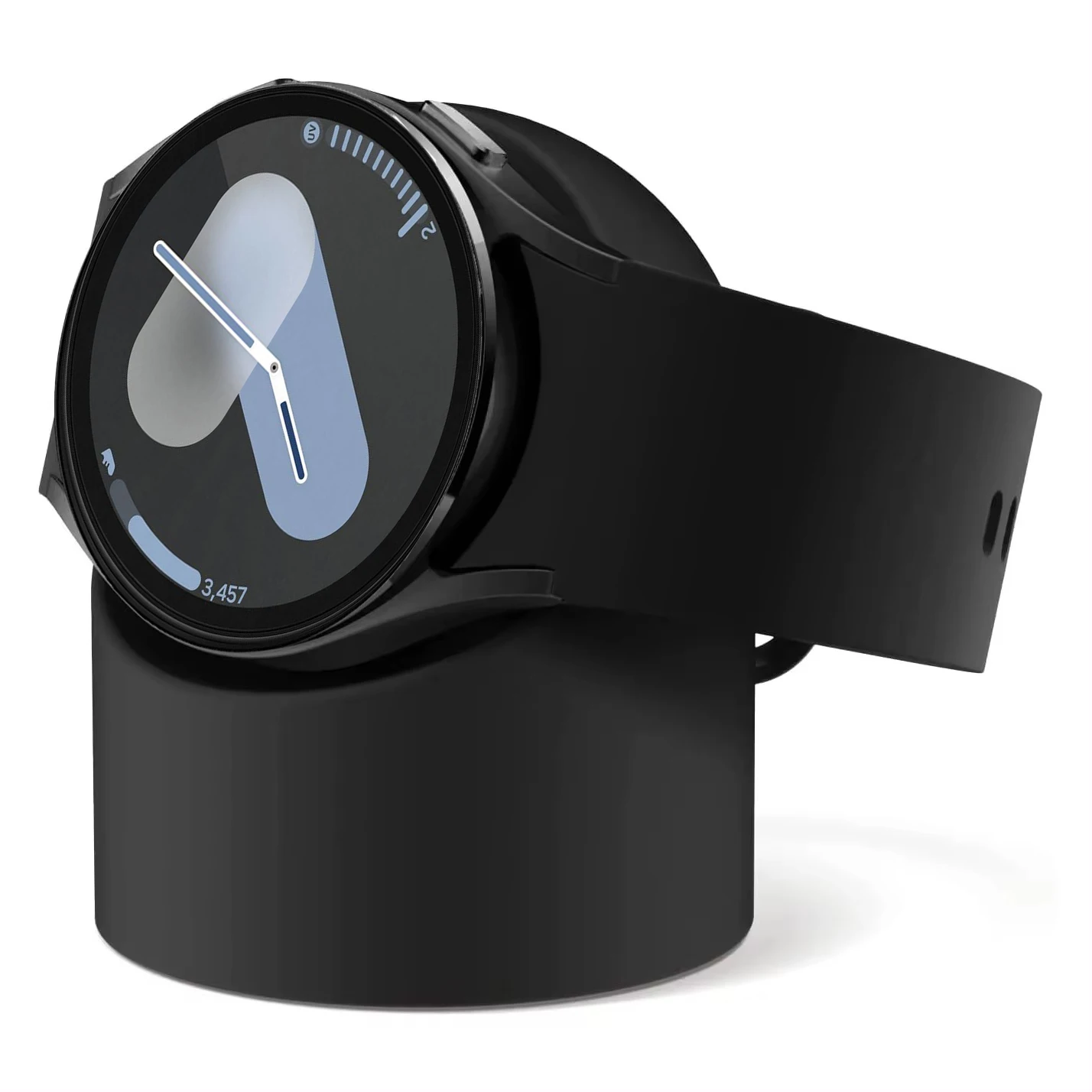 Silicone Charging Seat for Samsung Galaxy Watch 7/6/5 40mm 44mm Ultra 47mm Charging Stand Watch 6 Classic 47mm 43mm Storage Seat