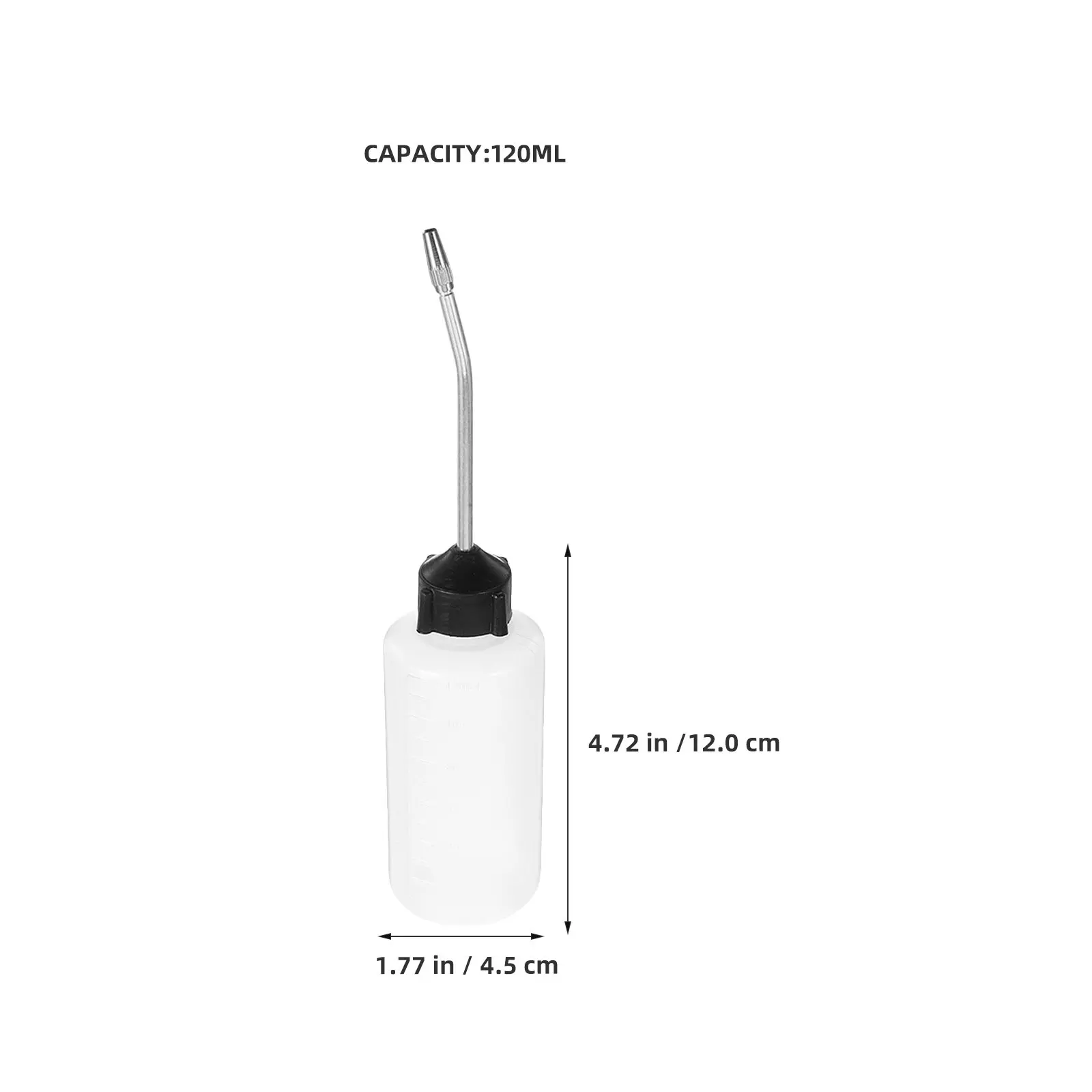 8Pcs Plastic Sewing Machine Oil Bottles 120Ml Squeeze Dispenser with Extended Iron Spout for Precise Sewing Machine Lubrication view 3