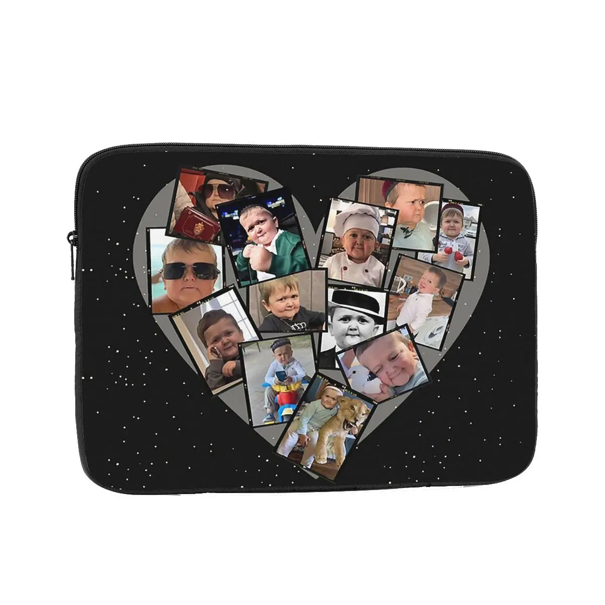 

Hasbulla Magomedov Heart Collage Laptop Sleeve Cover Bag 10 12 13 15 17 Inch Notebook Bag Sleeve Tablet Shockproof Case Bag