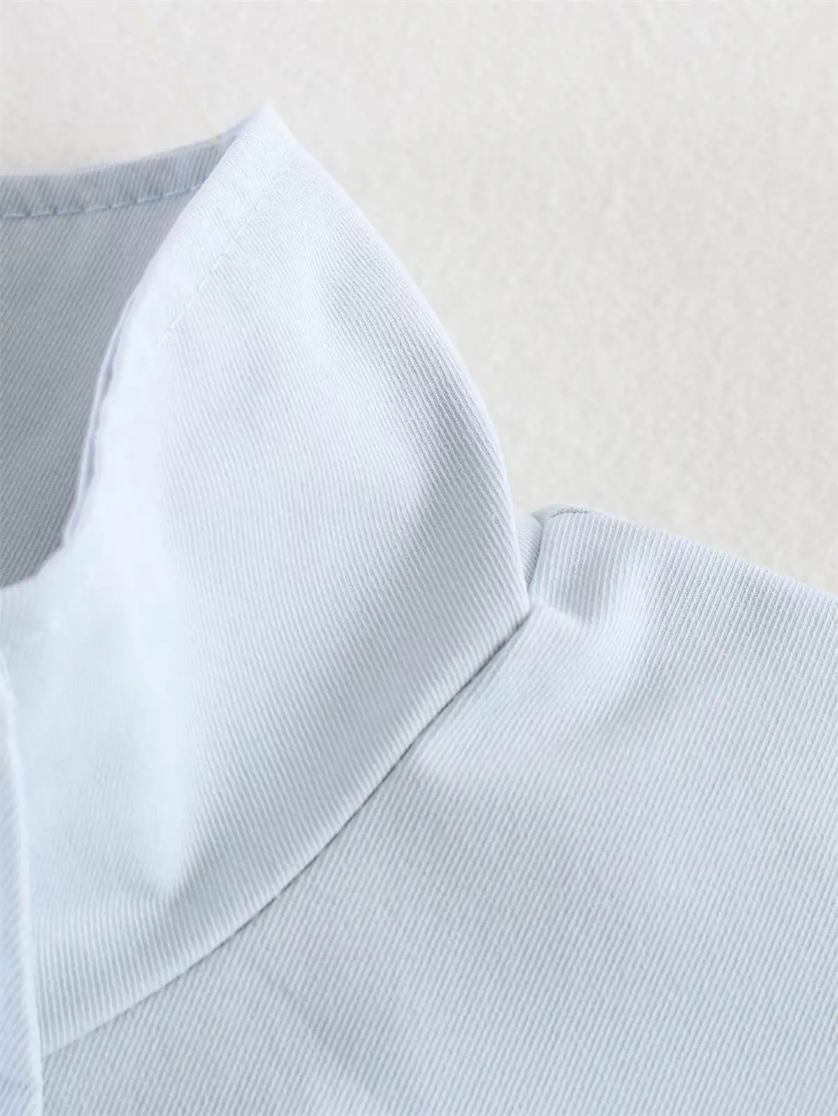 TFMLN Damen Hochkragen-Jacke mit Kordelzug, Langarm-Crop-Mantel, Frühjahr 2026, Lässige Oberbekleidung, Vielseitiger Minimalistischer Damenmantel – Detail 13