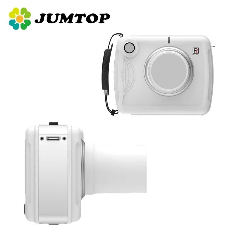 

JUMTOP Dental X-ray Machine 60KV Tube Low Radiation X Ray Unit High Frequency DC Technology Mobile Rx Camera