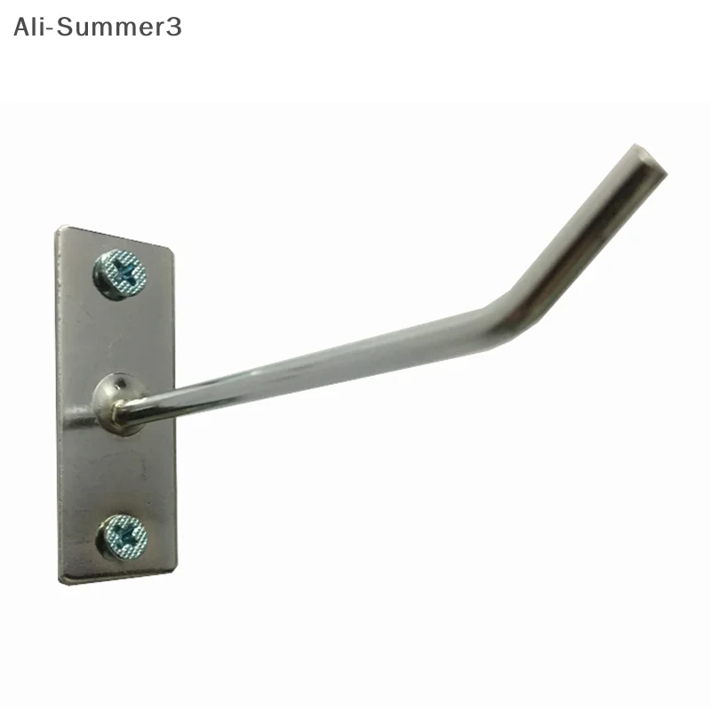 5pcs/lot Hole Board Hook Steel Oblique Hanger Hardware Tool Hammer Pliers Wall Mount  Storage Rack Garage
