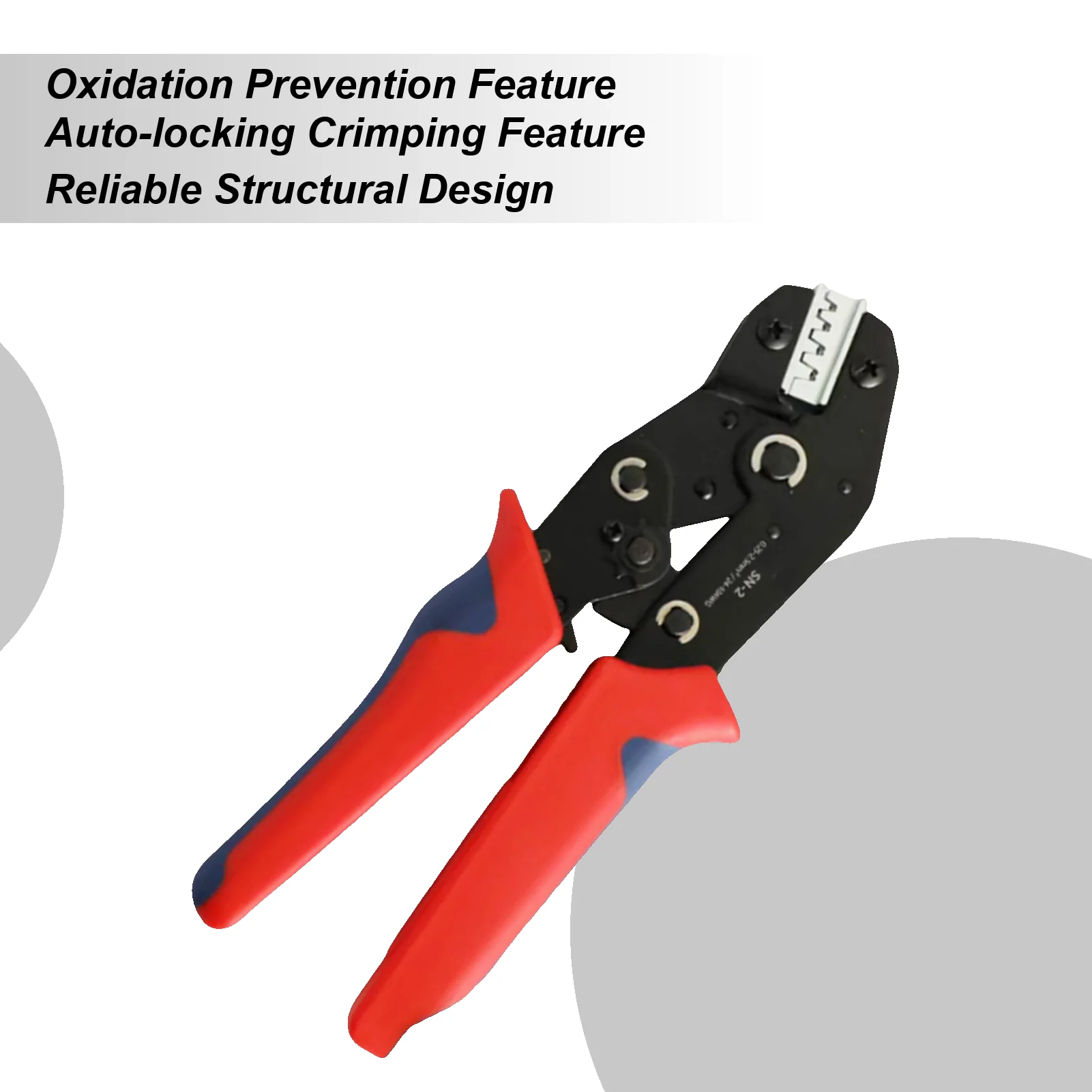 

Electrical Crimping Tool Ratcheting Cable Stripping Crimper Tool Efficiency Wire Plier For Electrician Automotive Residential
