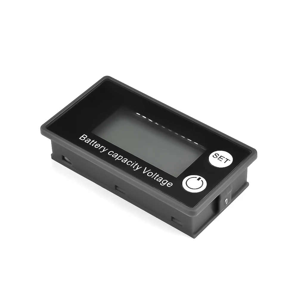 LCD Batterie Voltmeter DC 8V-100V Kapazität Anzeige Power Meter Lithium LiFePO4 Blei-säure Zelle 12V 24V 48V Spannung Tester