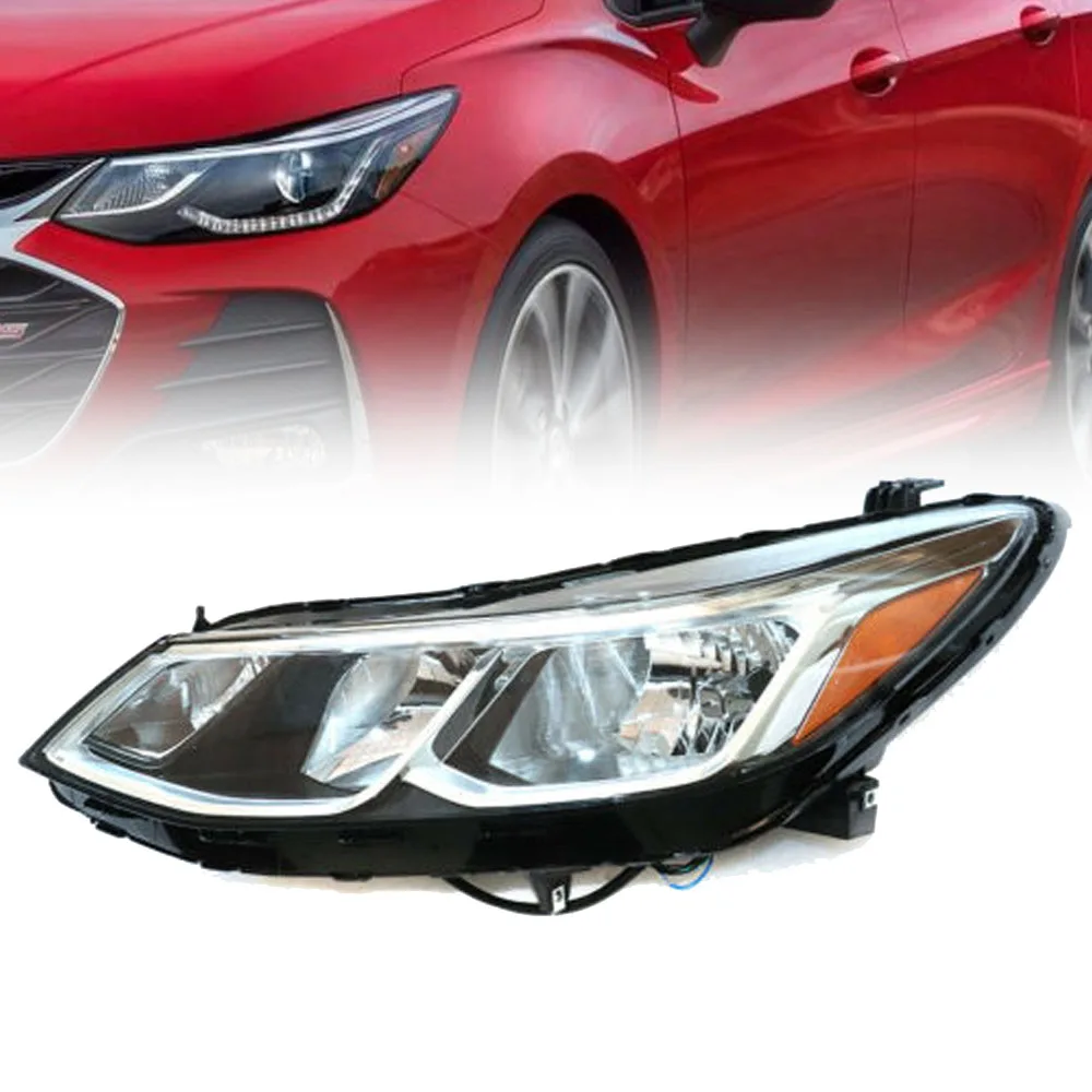 

Halogen Headlight Headlamp For 2016 2017 2018 2019 Chevrolet Cruze Car Accessory Left / Right