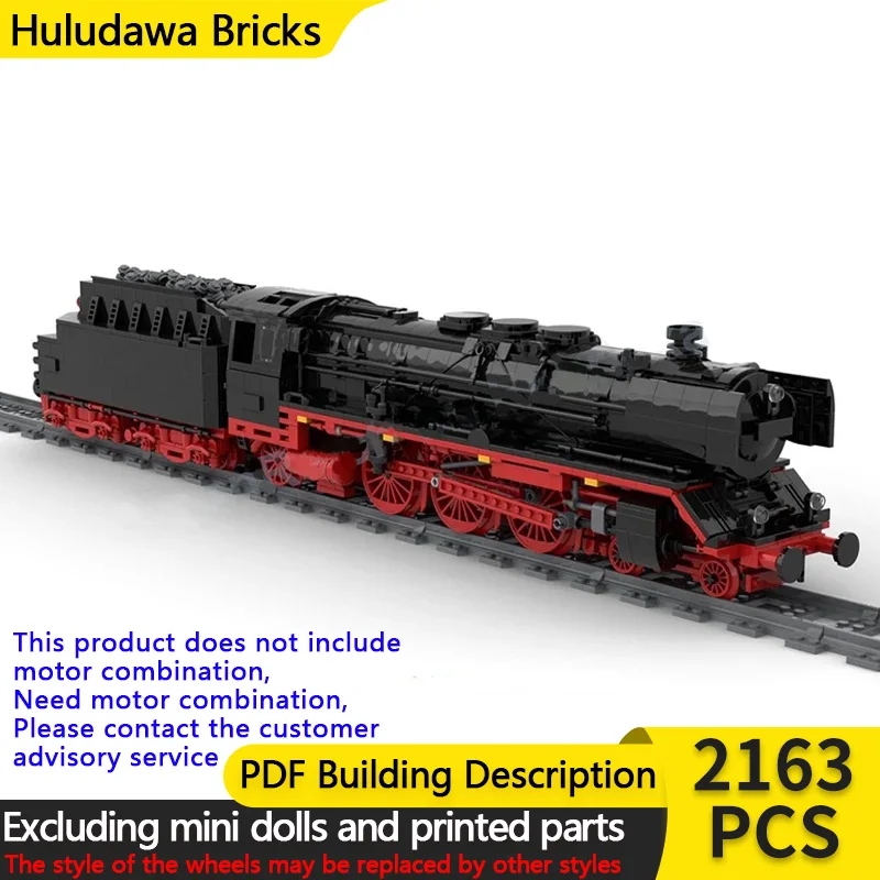 

Модель городского автомобиля MOC, строительные кирпичи, класс DRG 01, железнодорожный паровоз, модульная технология, сборка, детские игрушки, подарки, праздник