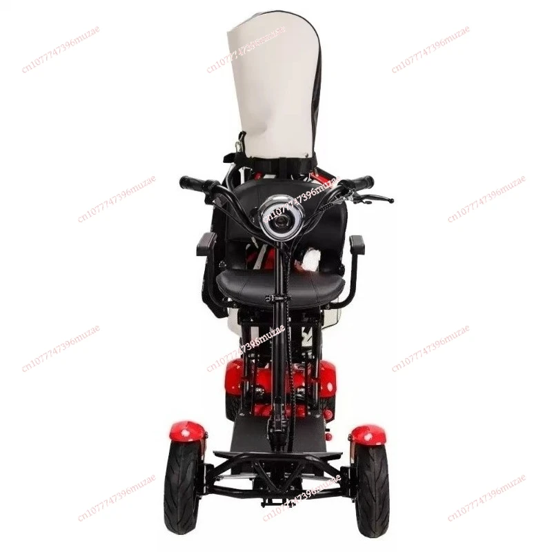 New 4 Wheel Foldable Fat Tire Adult Folding Golf Cart Electric Mobility Scooter Wheelchairs for Elderly