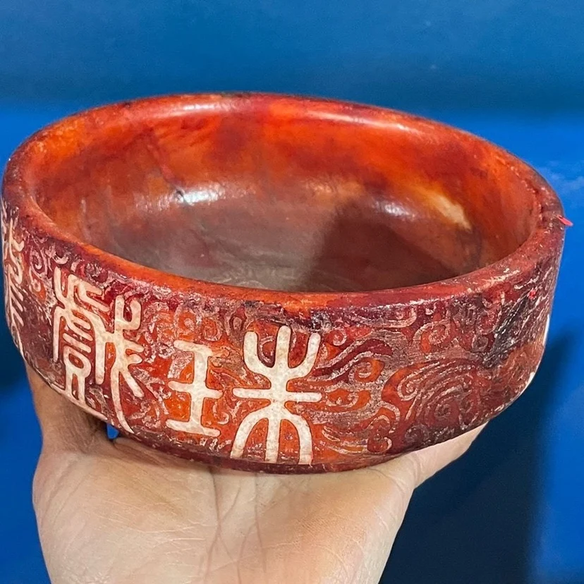 

Collection of old objects, Qianlong year, Xiu, play jade Dong Gaoyu, ornaments, bowls, jars