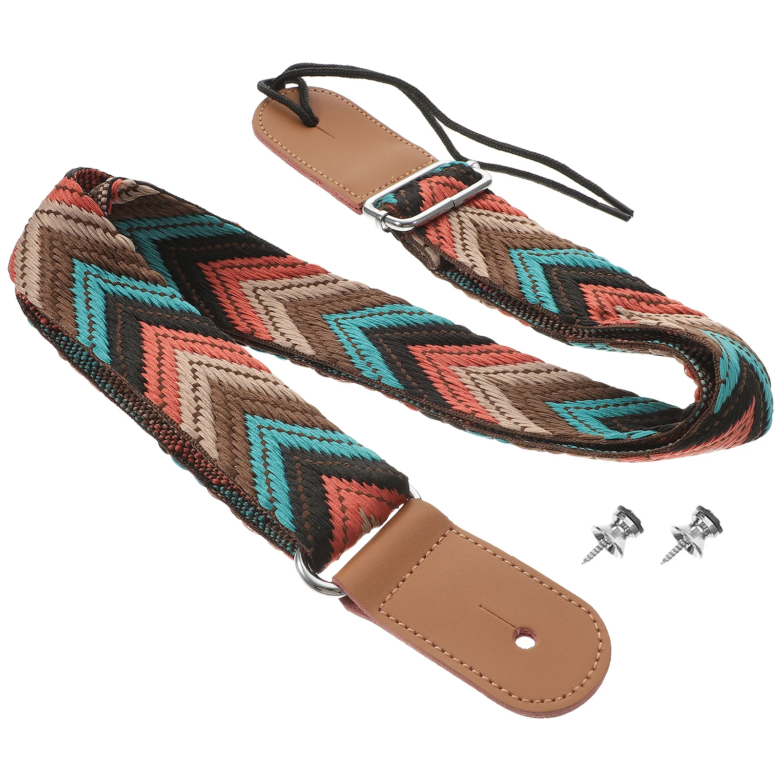 

Ukulele Straps Adjustable Length Guitar Instrument Strap Creative Nylon Shoulder Belts Suitable Soprano Concert Tenor