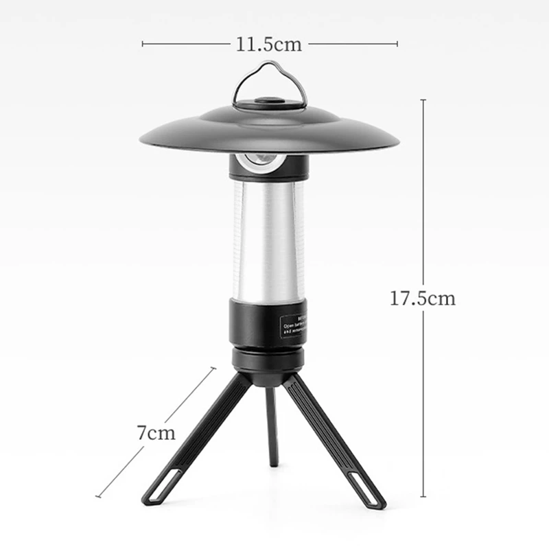 Multi-Function Camping Light Portable Outdoor Camping Lantern With Magnet Emergency Light Hanging Tent Light Easy Install