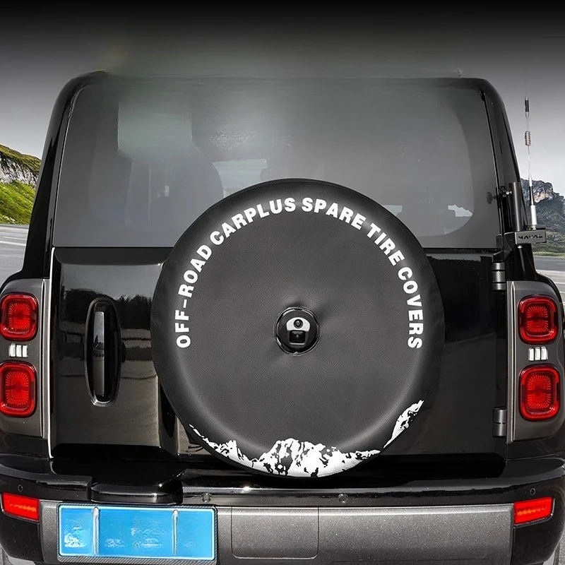 

Для Great Wall Haval H9 2024 2025 автомобильный чехол для запасного колеса, кожаные сумки для хранения с защитой от грязи, защитные внешние аксессуары