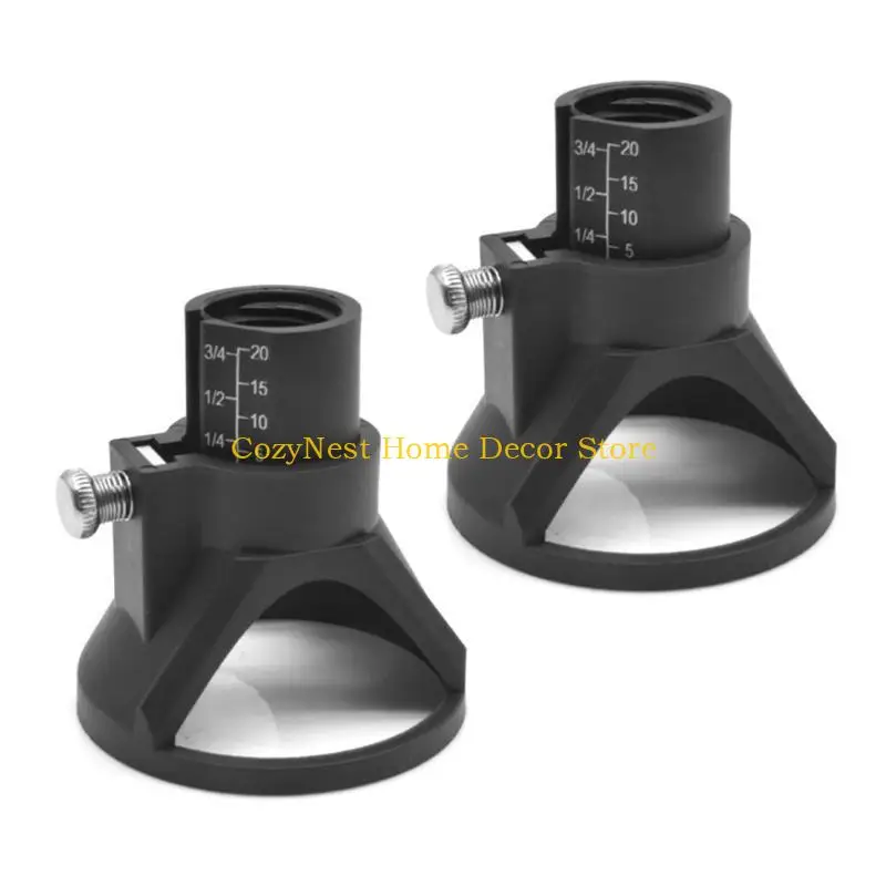 92MF Rotary Tool Cutting Guide Set for Efficient Multiple Materials Crafting Detailed Work Polishing Carving Grinding Locator