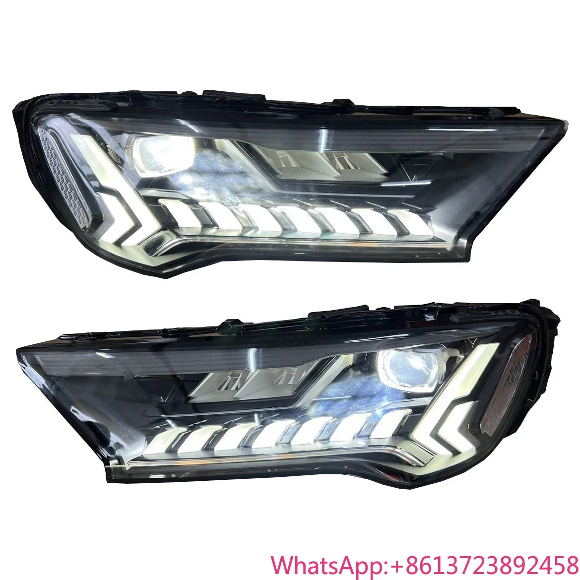For Original Q7 LED Headlight Car Lighting System for Audi Q7 Matrix Headlights Headlamp 2020-2023 Supplier Direct Sales