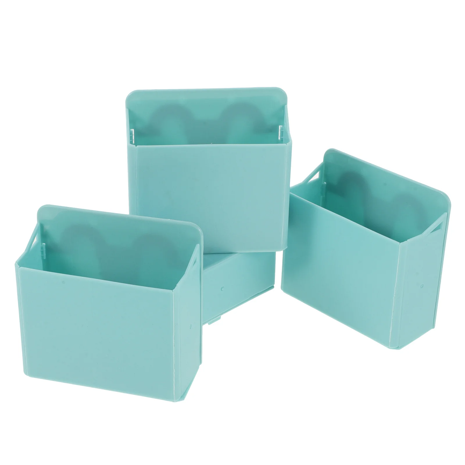 

4Pcs Suction Cup Pen Holder ABS Material Whiteboard Desk Organizer Dry Erase Marker Holder Container for Whiteboard