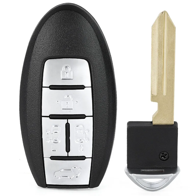 KEYECU الموديل: TWB1J717 P/N: 285E3-1JB5A 315MHz ID46 رقاقة مفتاح بعيد ذكي فوب لنيسان كويست 2013 2014 2015 2016 2017